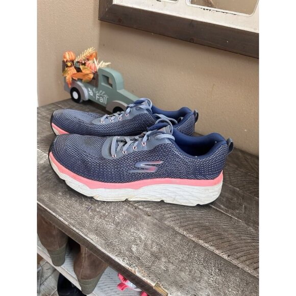 Skechers Womens Sz 12 Purple Max Cushioning Elite Running Shoes Sneakers 17693 - Picture 1 of 5